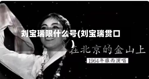 刘宝瑞限什么号(刘宝瑞贯口)-第3张图片