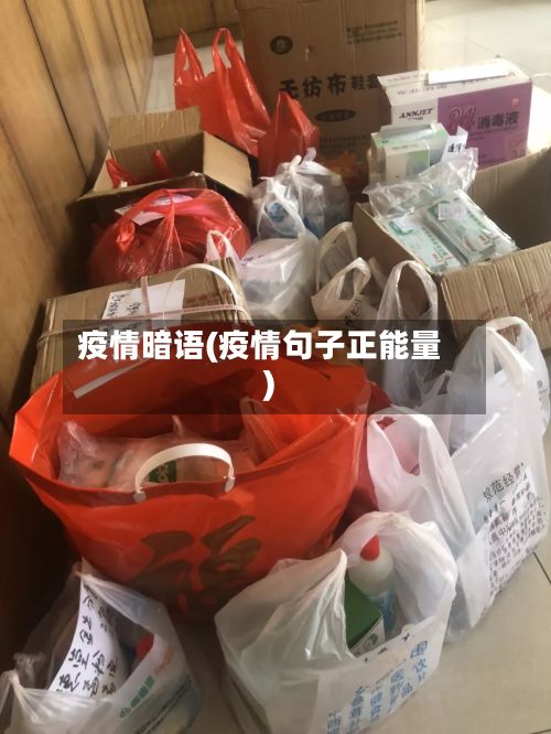 疫情暗语(疫情句子正能量)