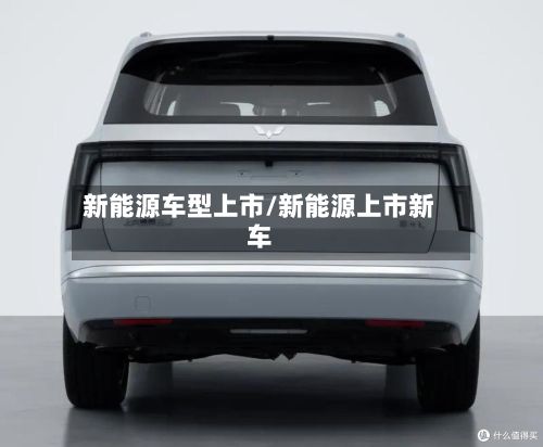 新能源车型上市/新能源上市新车