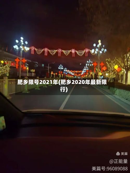 肥乡限号2021年(肥乡2020年最新限行)-第2张图片