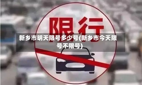 新乡市明天限号多少号(新乡市今天限号不限号)-第3张图片