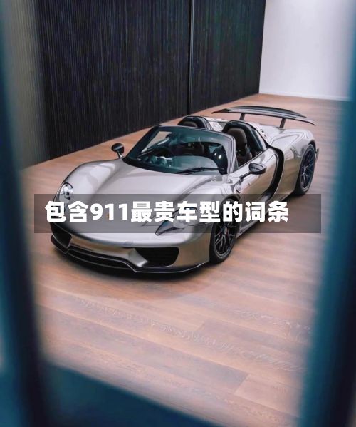 包含911最贵车型的词条-第2张图片