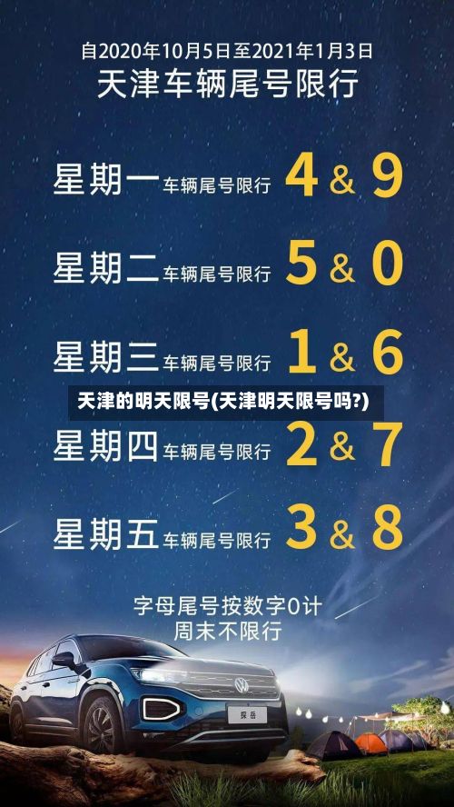 天津的明天限号(天津明天限号吗?)-第3张图片