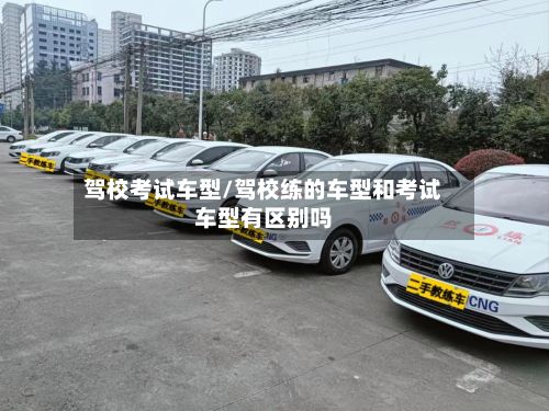 驾校考试车型/驾校练的车型和考试车型有区别吗