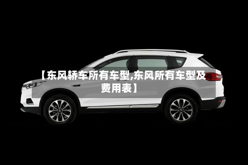 【东风轿车所有车型,东风所有车型及费用表】-第2张图片