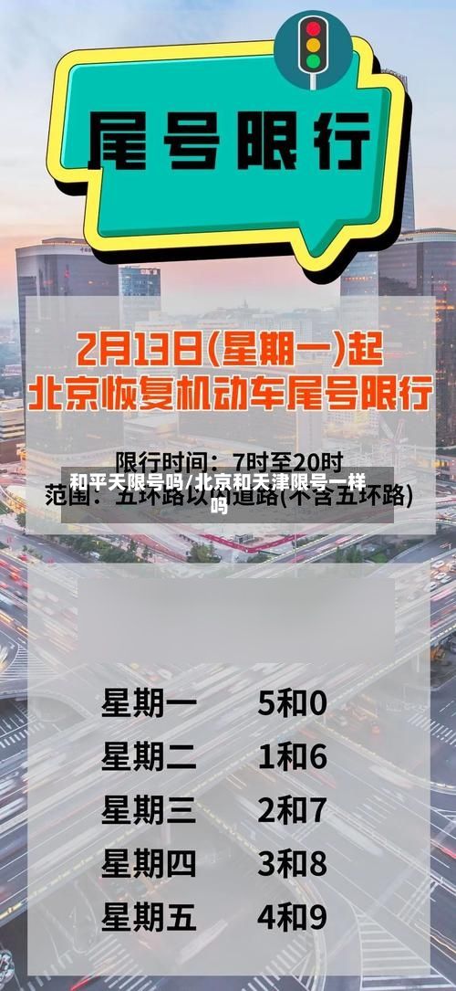 和平天限号吗/北京和天津限号一样吗