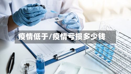 疫情低于/疫情亏损多少钱-第3张图片