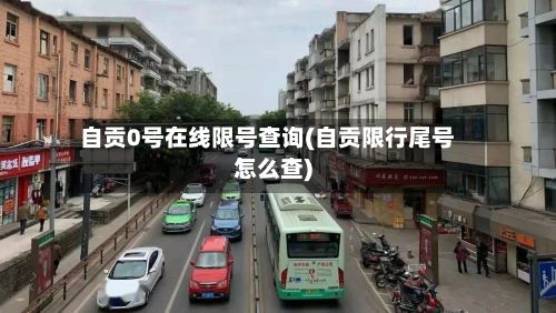 自贡0号在线限号查询(自贡限行尾号怎么查)