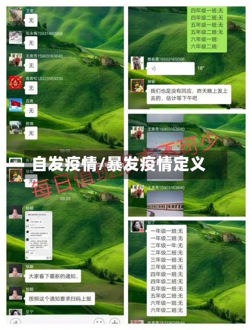 自发疫情/暴发疫情定义-第2张图片