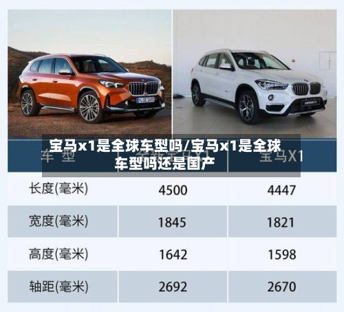 宝马x1是全球车型吗/宝马x1是全球车型吗还是国产-第3张图片