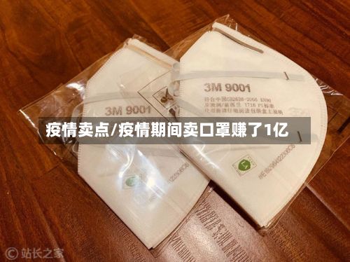 疫情卖点/疫情期间卖口罩赚了1亿