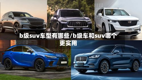 b级suv车型有哪些/b级车和suv哪个更实用