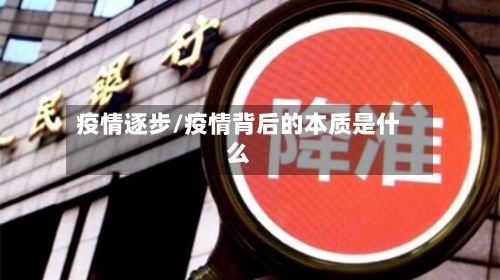 疫情逐步/疫情背后的本质是什么-第2张图片