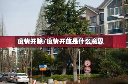 疫情开除/疫情开放是什么意思-第3张图片