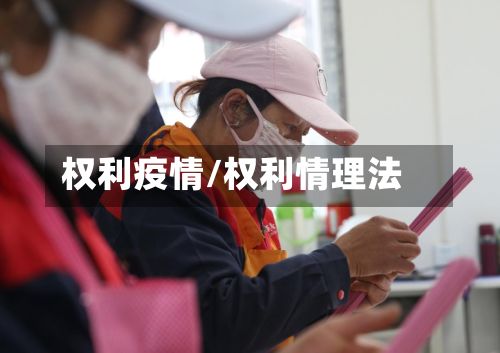权利疫情/权利情理法