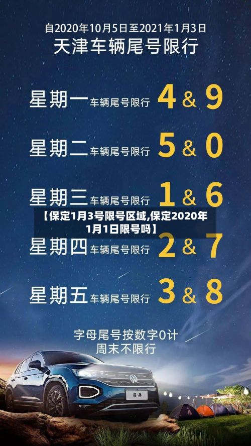 【保定1月3号限号区域,保定2020年1月1日限号吗】