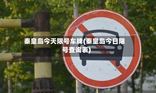 秦皇岛今天限号车牌(秦皇岛今日限号查询表)