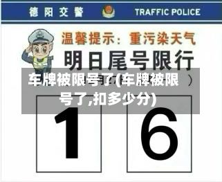 车牌被限号了(车牌被限号了,扣多少分)-第2张图片
