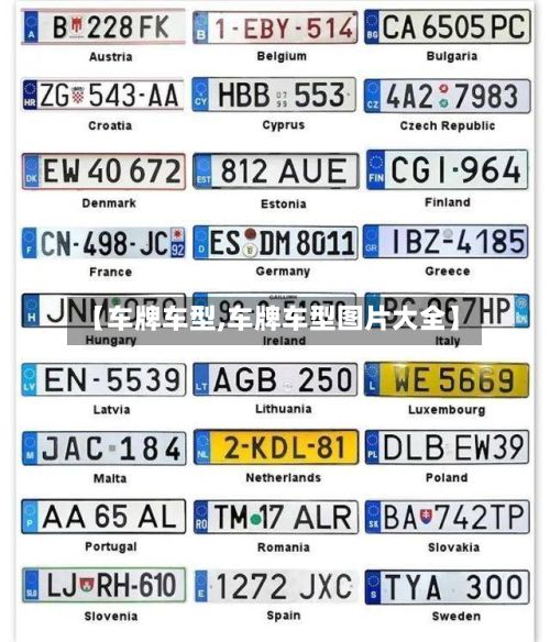 【车牌车型,车牌车型图片大全】