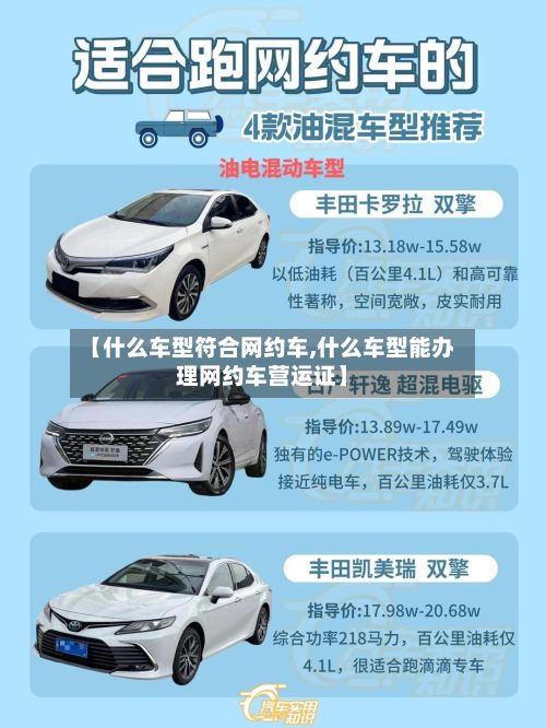 【什么车型符合网约车,什么车型能办理网约车营运证】-第2张图片