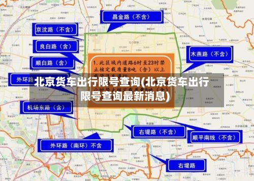 北京货车出行限号查询(北京货车出行限号查询最新消息)