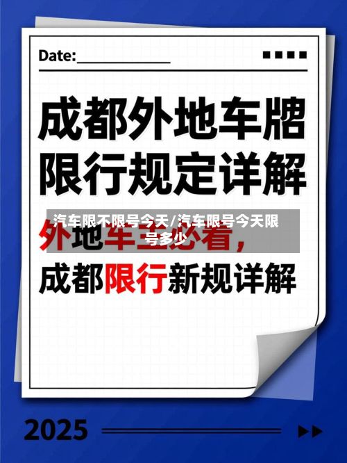 汽车限不限号今天/汽车限号今天限号多少-第3张图片