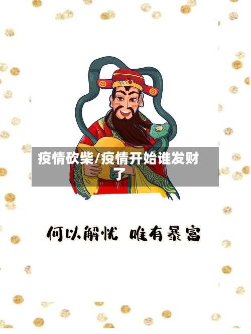疫情砍柴/疫情开始谁发财了