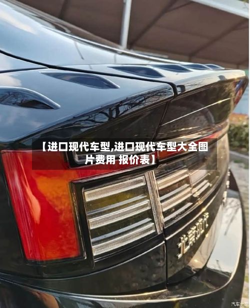 【进口现代车型,进口现代车型大全图片费用 报价表】-第2张图片