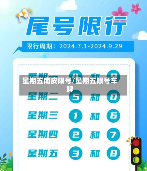 星期五南皮限号/星期五限号车牌-第2张图片
